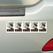 Bezoek de Dierentuin - het Poster van WPA - Bumpersticker (Op auto)