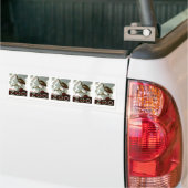 Bezoek de Dierentuin - het Poster van WPA - Bumpersticker (Op Truck)