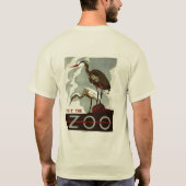 Bezoek de Dierentuin - het Poster van WPA - T-shirt (Achterkant)