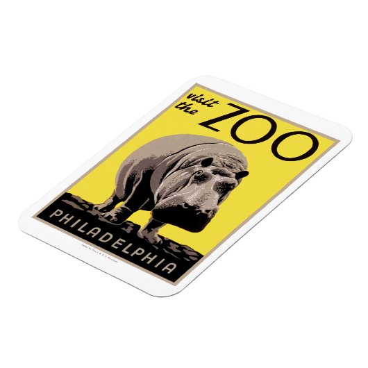 Bezoek de dierentuin magneet (Linkerzijde)