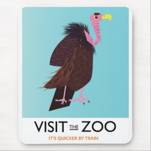 Bezoek de dierentuin muismat