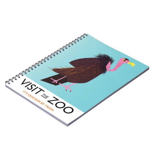 Bezoek de dierentuin notitieboek (Linkerzijde)