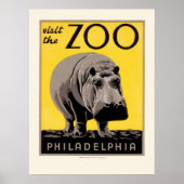 Bezoek de dierentuin: Philadelphia Poster (Voorkant)