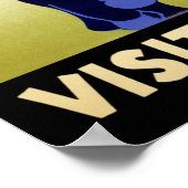 Bezoek de dierentuin poster (Hoek)