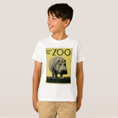 Bezoek de dierentuin t-shirt (Voorkant volledig)