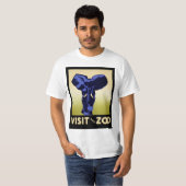 Bezoek de dierentuin t-shirt (Voorkant volledig)