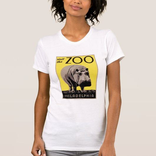 Bezoek de dierentuin t-shirt (Voorkant)