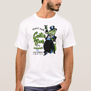 Bezoek de Gator Bar en de Lounge T-shirt