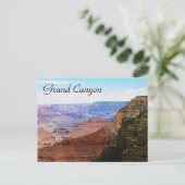Bezoek de Grand Canyon Post Card Briefkaart (Staand voorkant)