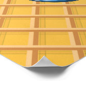 Bezoek de grond poster (Hoek)