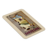 Bezoek de  Italiaanse reis Sardinië Magneet (Rechterzijde)