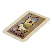 Bezoek de  Italiaanse reis Sardinië Magneet (Linkerzijde)
