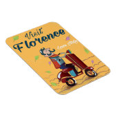 Bezoek de Italiaanse scooter Florence Magneet (Rechterzijde)
