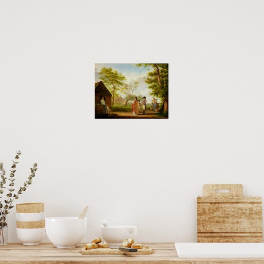 Bezoek de Landkreis Poster (Keuken)