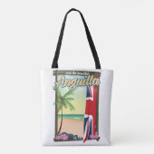 Bezoek de mooie Falklandereisposter Tote Bag (Achterkant)
