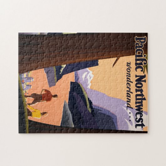 Bezoek de Pacific Northwest Wonderland... Legpuzzel (Horizontaal)
