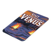Bezoek de planeet Venus reisposter Magneet (Linkerzijde)