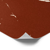 Bezoek de Planet Mercury Sci-Fi-Cartoon Poster (Hoek)