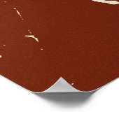 Bezoek de Planet Mercury  Sci-Fi-Cartoon Poster (Hoek)