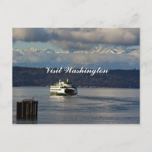 Bezoek de postkaart van Washington