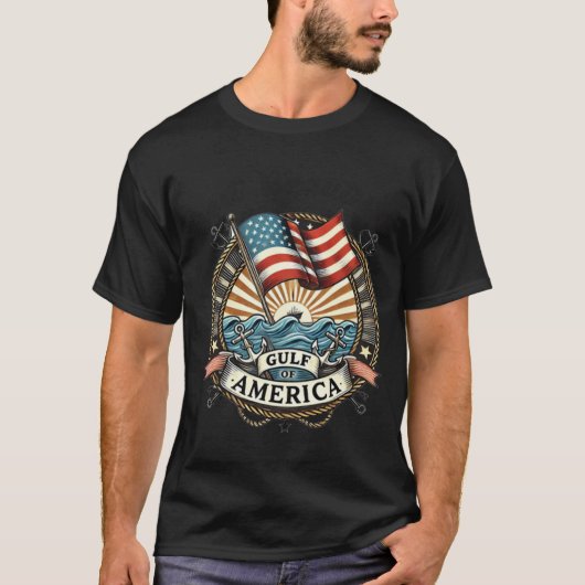 Bezoek de prachtige Golf van Amerika T-shirt (Voorkant)