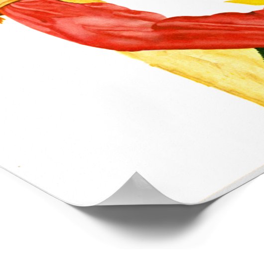 Bezoek de reisposter Texas Poster (Hoek)