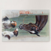 Bezoek de Stallen van Carl Reichert Legpuzzel (Horizontaal)