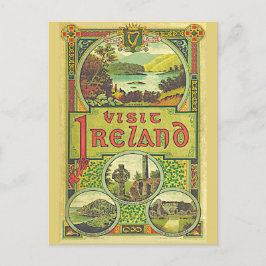 Bezoek de unieke reis van Ierland op jaarbasis Briefkaart