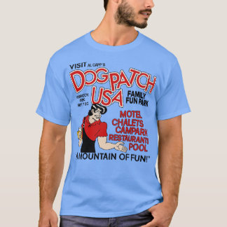 Bezoek Dogpatch USA Defunct Amusement Park T-shirt