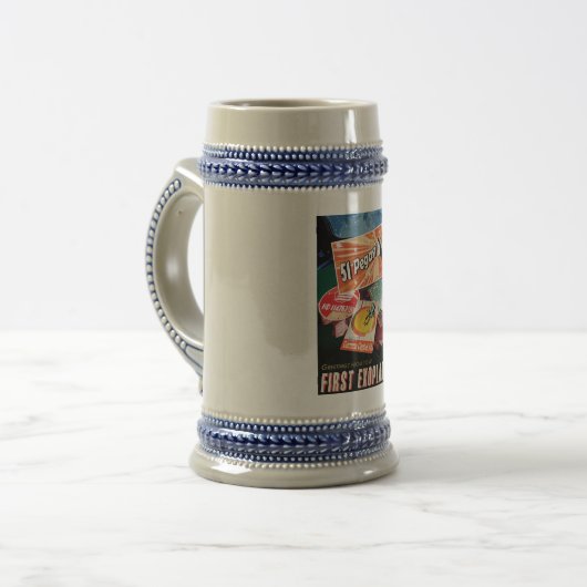 Bezoek eerste exoplaneet gevonden buiten zonnestel bierpul (Voorkant links)