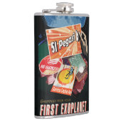 Bezoek eerste exoplaneet gevonden buiten zonnestel heupfles (Rechts)