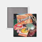 Bezoek eerste exoplaneet gevonden buiten zonnestel magneet (Voorkant / Achterkant)