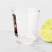 Bezoek eerste exoplaneet gevonden buiten zonnestel shot glas (Rechts)