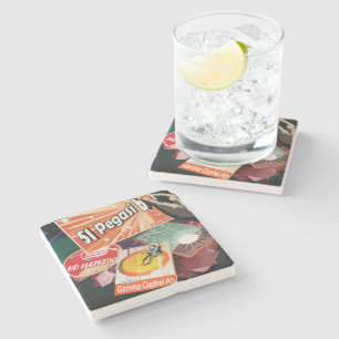 Bezoek eerste exoplaneet gevonden buiten zonnestel stenen onderzetter