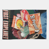 Bezoek eerste exoplaneet gevonden buiten zonnestel theedoek (Horizontaal)