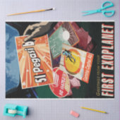 Bezoek eerste exoplaneet gevonden buiten zonnestel tissuepapier (Craft)