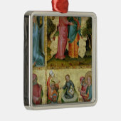 Bezoek en geschil met artsen metalen ornament (Rechts)