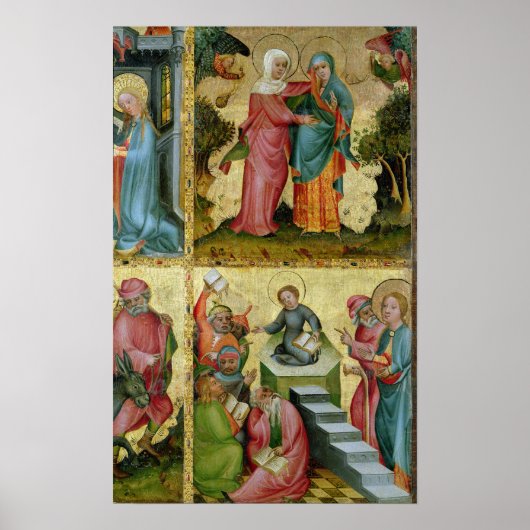 Bezoek en geschil met artsen poster (Voorkant)