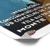 Bezoek Estoril Cascais Portugal Poster (Hoek)