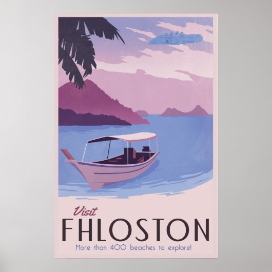 Bezoek Fhloston Poster (Voorkant)