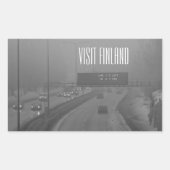 Bezoek Finse sticker (Voorkant)