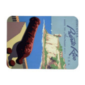 Bezoek Fort El Morro, Puerto Rico, Oud San Juan Magneet (Horizontaal)