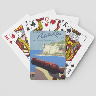 Bezoek Fort El Morro, Puerto Rico, Oud San Juan Pokerkaarten