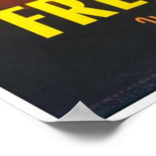  bezoek Frankrijk afdrukken Poster (Hoek)