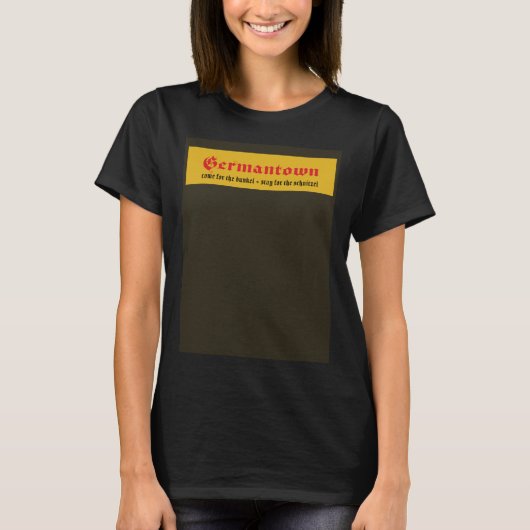 Bezoek Germantown T-shirt (Voorkant)