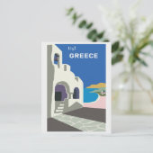  Bezoek Griekenland Toerisme Reizen Briefkaart (Staand voorkant)