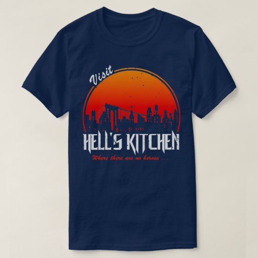 Bezoek Hells Kitchen T-shirt (Design voorkant)
