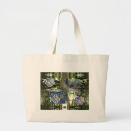 Bezoek het bos. Het is voor rust. Grote Tote Bag