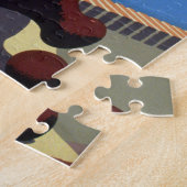 Bezoek het fort El Morro, Puerto Rico, het oude Sa Legpuzzel (Zijkant)