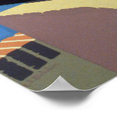 Bezoek het fort El Morro, Puerto Rico, het oude Sa Poster (Hoek)